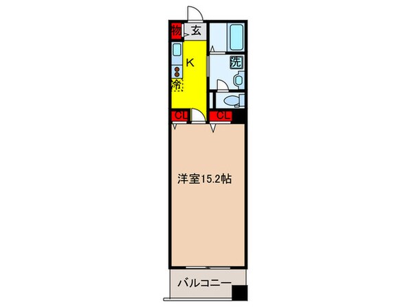 月村マンション　Ｎｏ．28の物件間取画像